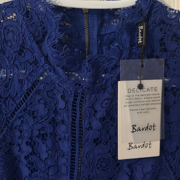 Bardot Eleni Dress - Blue - Size US 8 - Picture 4 of 4